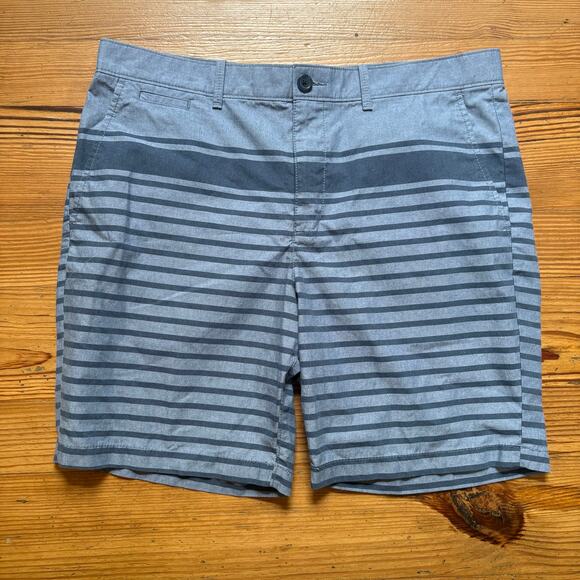 Original Penguin Other - NWT Penguin blue striped chino mens shorts‎ SIZE 36